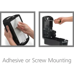 LTX 12 Automatic Wall Mounted Hand Sanitizer Dispenser, Chrome/Black (1928-04)<Purell Outlet