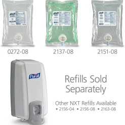 NXT Wall Mounted Hand Sanitizer Dispenser, White (2120-06)<Purell Hot