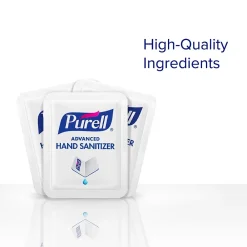 SINGLES Advanced 70% Alcohol Gel Hand Sanitizer, 2,000/Carton (9630-2M-NS)<Purell Outlet