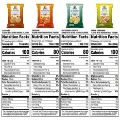 Quaker Rice Crisps Variety Pack, 36/Box (325-00013)