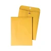 Online Quality Park Clasp & Moistenable Glue Kraft Catalog Envelopes, 8.75" x 11.5", Brown Kraft, 100/Box (QUA37787)