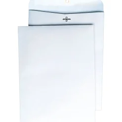 Online Quality Park Clasp Catalog Envelope, 9" x 12", White, 100/Box (38390)
