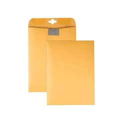 Quality Park ClearClasp Redi-Tac Kraft Catalog Envelopes, 9