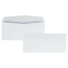 Outlet Quality Park Gummed #10 Business Envelopes, 4 1/8" x 9 1/2", White Wove, 1000/Carton (QUA90020B)