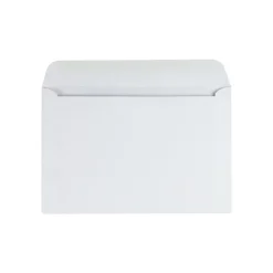 Best Quality Park Gummed Booklet Envelopes, 6" x 9", White Wove, 100/Box (QUA37113)