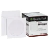 Clearance Quality Park Open End CD/DVD Envelopes, 5" x 5", White Wove, 250/Box (QUA62905)