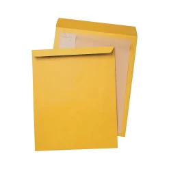 Sale Quality Park Open End Kraft Catalog Envelopes, 12.5 x 18.5