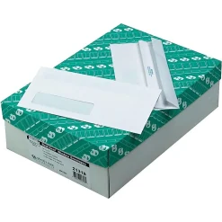 Hot Quality Park Redi-Seal #10 Window Envelopes, 4 1/8" x 9 1/2", White Wove, 500/Box (21318)
