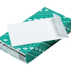 Quality Park Redi-Seal Catalog Envelope, 6" x 9", White, 100/Box (43117)