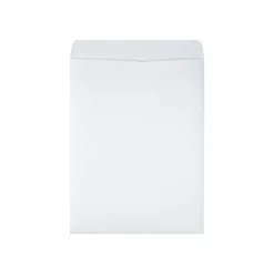 Clearance Quality Park Redi-Seal Catalog Envelopes, 9.5" x 12.5", White Wove, 100/Box (QUA43617)