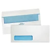 Hot Quality Park Redi-Seal Security Tinted #10 Window Envelope, 4 1/8" x 9 1/2", White Wove, 500/Box (21418)