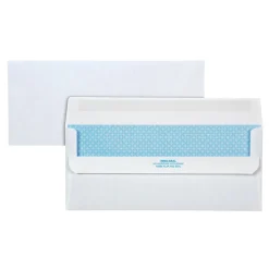 Discount Quality Park Redi-Seal Security Tinted Business Envelopes, 4 1/8" x 9 1/2", White, 500/Box (QUA11218)