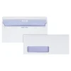 Outlet Quality Park Reveal-N-Seal Security Tinted #10 Window Envelope, 4 1/8" x 9 1/2", White Wove, 500/Box (67418)