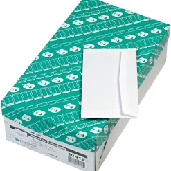 New Quality Park Security #6 Tinted Business Envelopes, 3 5/8" x 6 1/2", White, 500/Bx