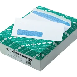 New Quality Park Security Tinted #9 Window Envelope 3 7/8" x 8 7/8", White, 500/Box (QUA21212)