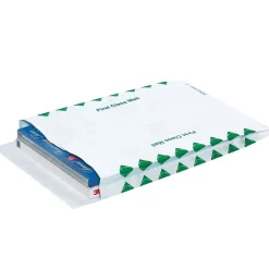 Quality Park Survivor First Class Tyvek Self Seal Catalog Envelope, 10" x 13", White/Green, 100/Carton (R4210)
