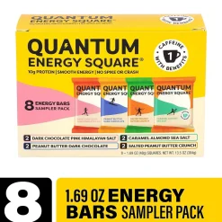 Quantum Energy Squares Variety Pack, 8/Pack (381-00007)