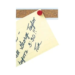 Bulletin*Quartet I Cork Bar, Aluminum Frame, 1"H x 24"W (2004)