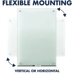 Dry Erase*Quartet Infinity Glass Dry-Erase Whiteboard, 6' x 4' (G7248F)