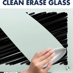 Dry Erase*Quartet Infinity Glass Dry-Erase Whiteboard, 8' x 4' (G9648F)