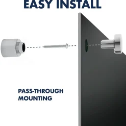 Dry Erase*Quartet Infinity Magnetic Glass Dry-Erase Whiteboard, Black, 3' x 2' (G3624B)