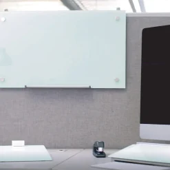 Dry Erase*Quartet Infinity Magnetic Glass Cubicle Dry-Erase Whiteboard, 2.5' x 2' (PDEC1830)