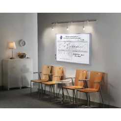 Dry Erase*Quartet InView Total Erase Dry-Erase Whiteboard, Steel Frame, 3' x 2' (72982)