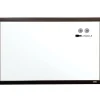 Dry Erase*Quartet Magnetic Dry-Erase Whiteboard, Mahogany Finish and Aluminum Frame, 2' x 3'