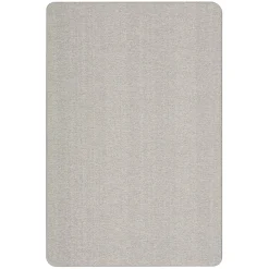 Bulletin*Quartet Oval Office Fabric Bulletin Board, Frameless, 3'H x 4'W (7684G)