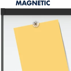 Dry Erase*Quartet Prestige 2 Magnetic Mobile Presentation Whiteboard Easel, 6' x 4' (ECM64P2)