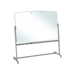 Dry Erase*Quartet Reversible Total Erase Dry-Erase Whiteboard, Steel Frame, 6' x 4' (3640TE)