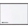 Dry Erase*Quartet Steel Dry-Erase Whiteboard, Gray Frame, 2' x 1.5' (Q052317W00-STPR)