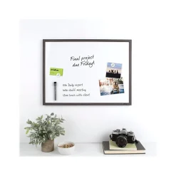 Dry Erase*Quartet Steel Dry-Erase Whiteboard, Gray Frame, 2' x 1.5' (Q052317W00-STPR)