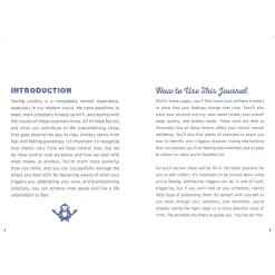 Journals|Quarto Anti-Anxiety Prompt Guided Journal, 6