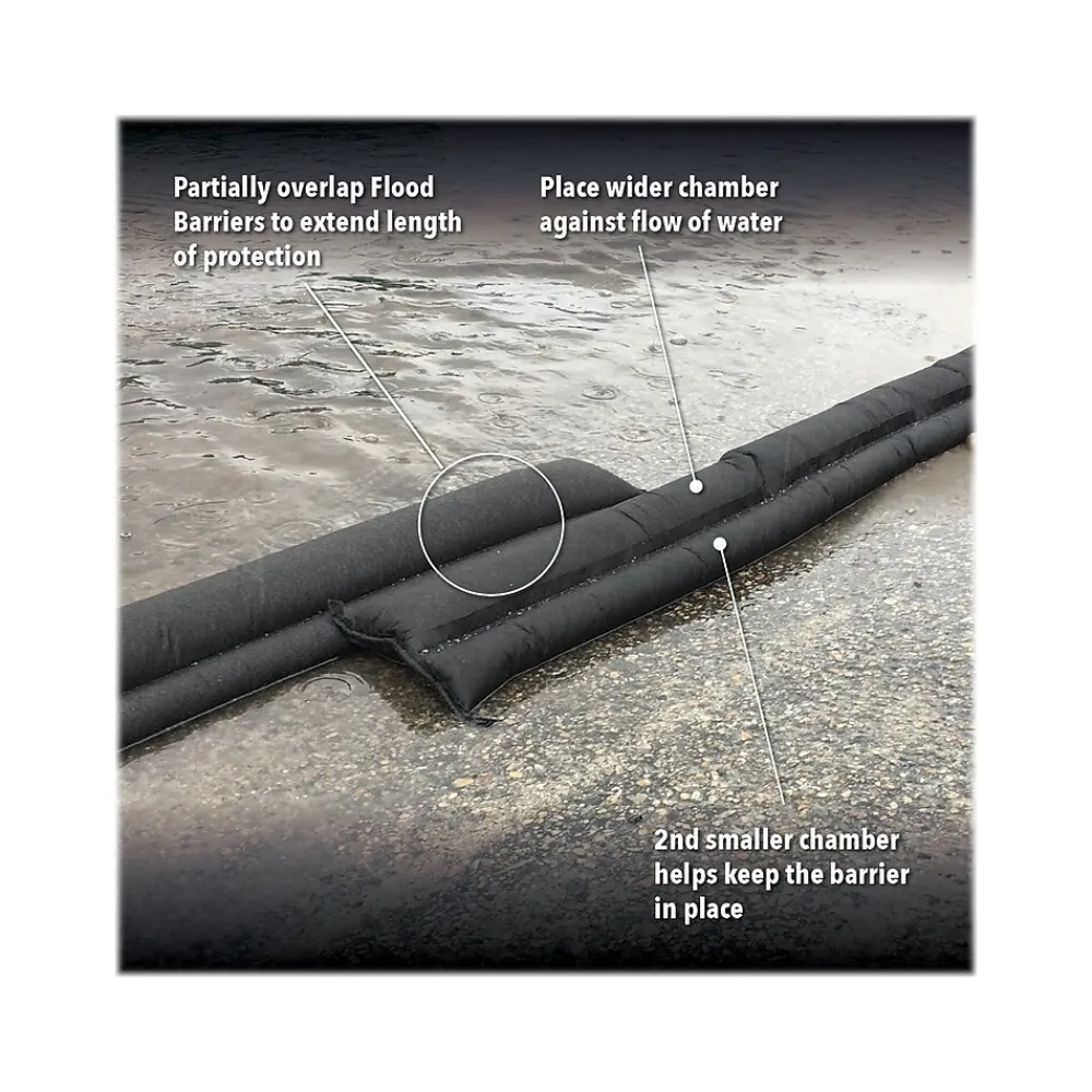 Absorbent Specialty Products Quick Dam Duffel Bag, 120", Up to 8.5 Gal. 7/Box (QDDUFF10-7)