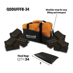 Quick Dam Flood Control Kit, 12" (QDDUFFFB-34)