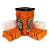 Quick Dam Grab & Go 41-Piece Indoor Flood Bucket Kit (WUGG-V)