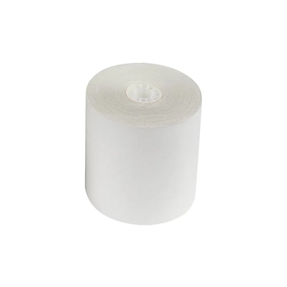 Pos Paper*Quill Brand ® Cash Register Rolls Carbonless 2-Ply White/Canary; 2-1/4"x100', Full Carton