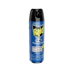 Raid Flying Insect Killer 7 Aerosol for Insects, Outdoor Fresh Scent, 15 oz. (300816)