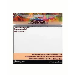 Card Stock*Ranger 90 lb. Cardstock Paper, white, 60 Sheets/Pack (72271-PK3)