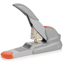 Staplers|Rapid DUAX Heavy Duty Desktop Stapler, 170 Sheet Capacity, Silver (73338)