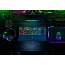Razer Ornata V3 Ergonomic Gaming Keyboard, Black (RZ03-04460200-R3U1)