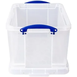 File Storage|Really Useful Box Locking File Totes, Letter/Legal Size, Clear (32CL)