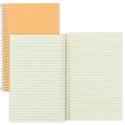 Subject Notebooks|Rediform Brown Board Cover 1-Subject Notebooks, 5" x 7.75", Narrow Ruled, 80 Sheets, Brown (RED33002)