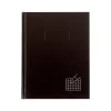 Notebooks|Rediform Executive and Journals 1-Subject Professional Notebooks, 7.25" x 9.25", Quad, 96 Sheets, Black (A9Q)