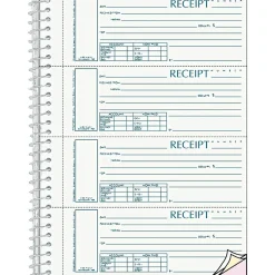 Accounting & Record Journals*Rediform Money Receipt Book, 2 3/4