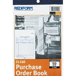 Business Forms*Rediform 2-Part Carbonless Purchase Requisitions, 5.5