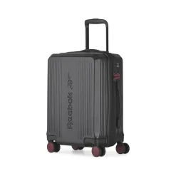 21.25" Hardside Carry-On Suitcase, 8-Wheeled Spinner, TSA Checkpoint Friendly, Black (HLG4420RB-BLACK)<Reebok Best