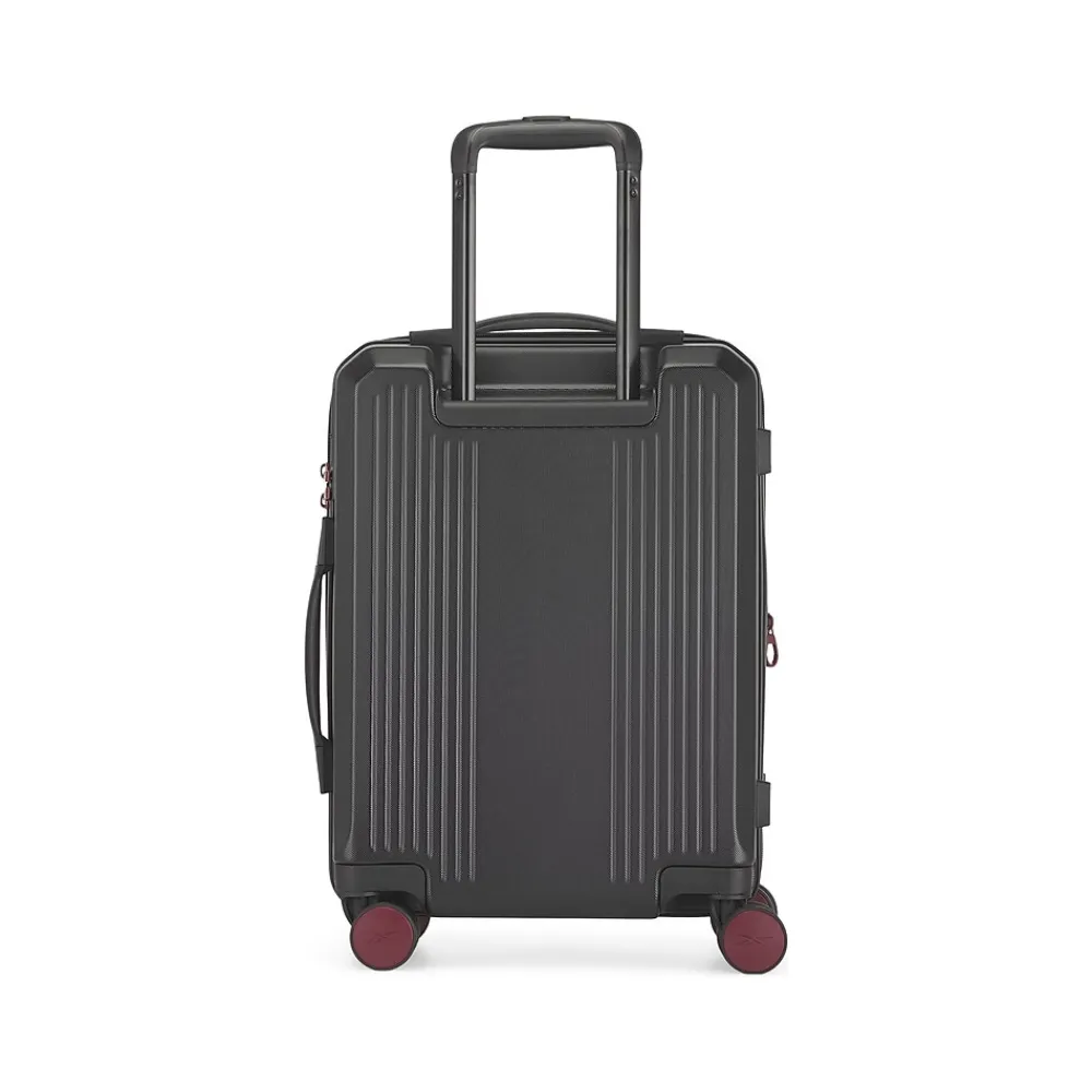 21.25" Hardside Carry-On Suitcase, 8-Wheeled Spinner, TSA Checkpoint Friendly, Black (HLG4420RB-BLACK)<Reebok Best