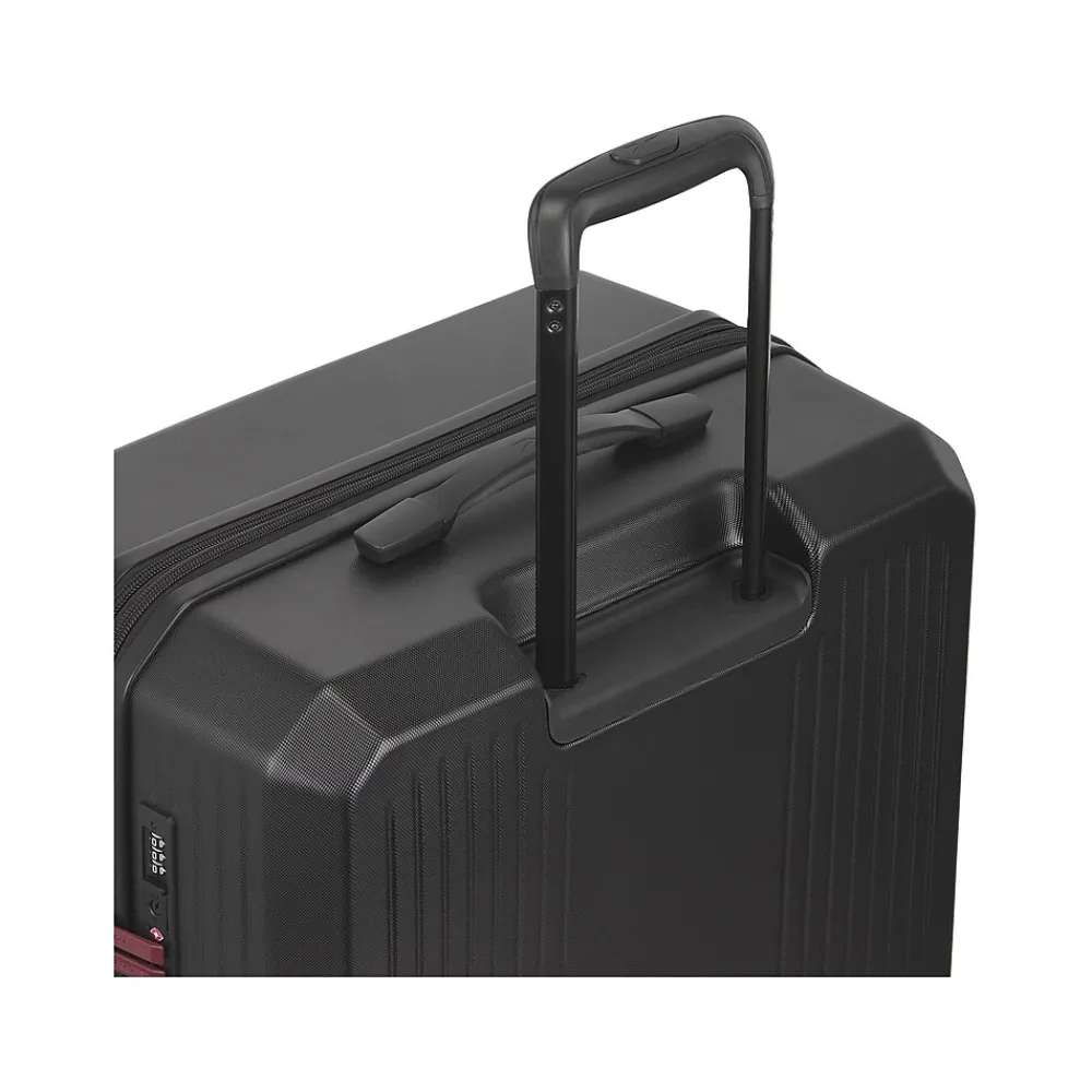 21.25" Hardside Carry-On Suitcase, 8-Wheeled Spinner, TSA Checkpoint Friendly, Black (HLG4420RB-BLACK)<Reebok Best